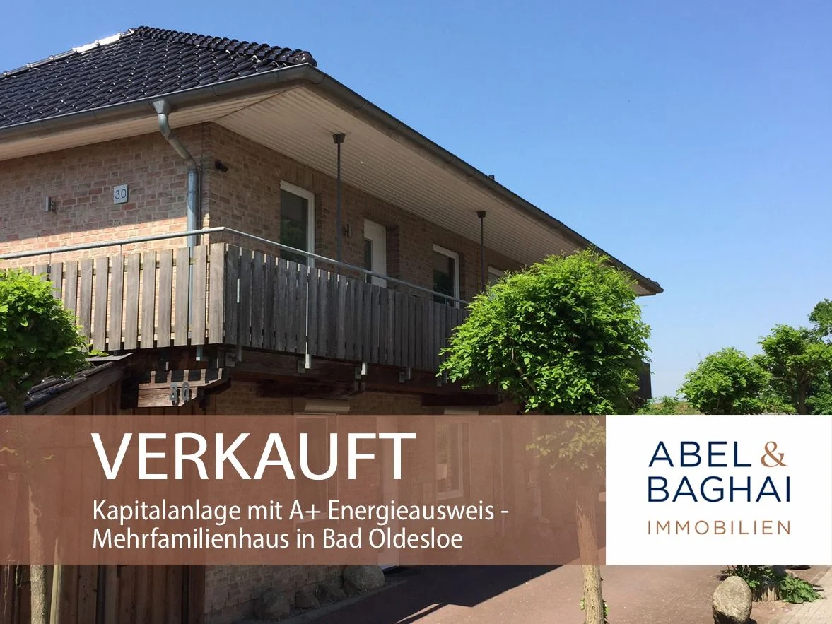 Verkauft: Kapitalanlage mit A+ Energieausweis – Mehrfamilienhaus in Bad Oldesloe