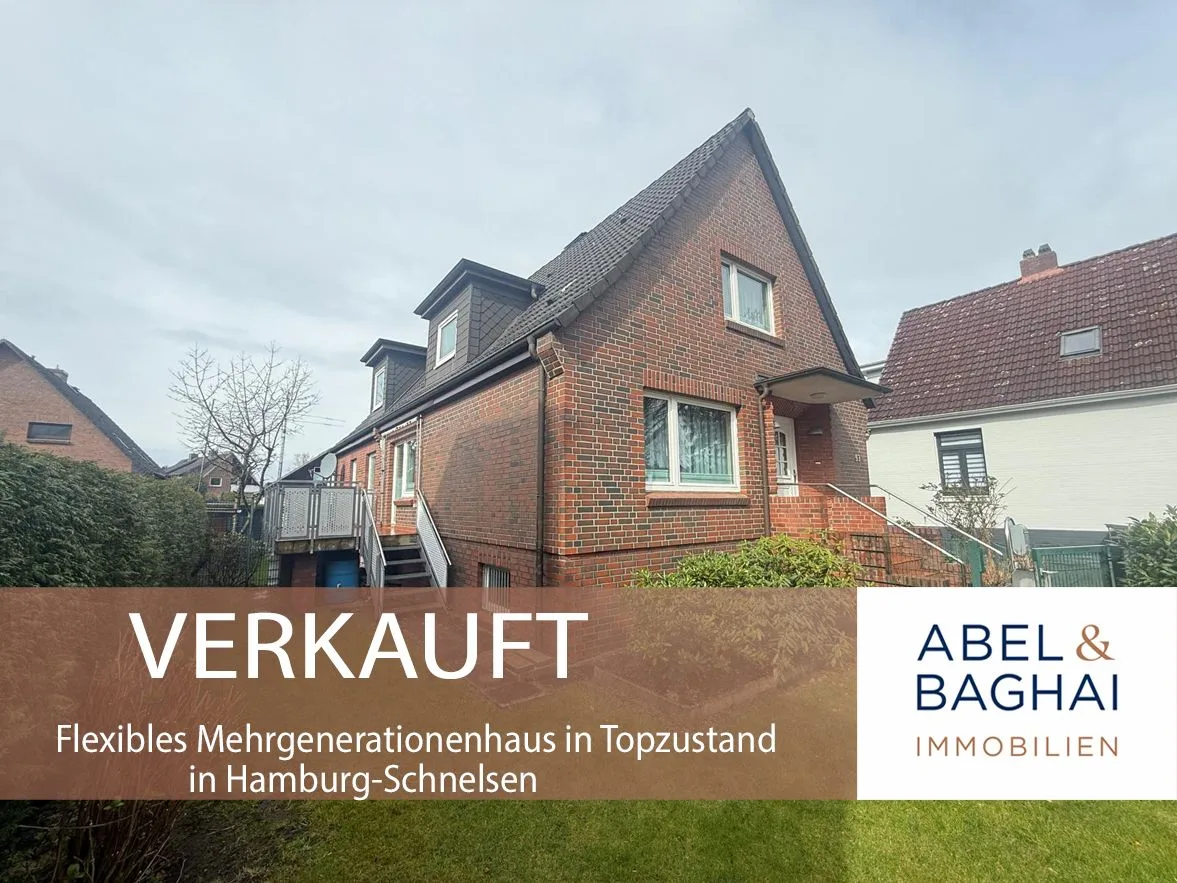 Verkauft: Flexibles Mehrgenerationenhaus in Topzustand in Hamburg-Schnelsen